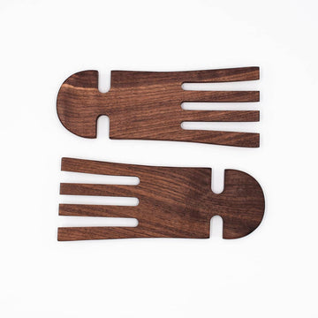 Wooden Salad Hands