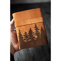 Pine Forest Leather Journal