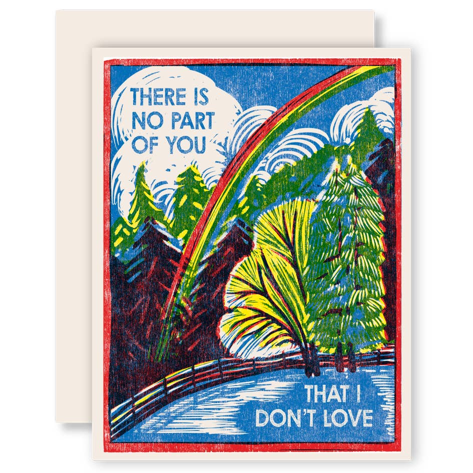No Part of You I Don't Love Card