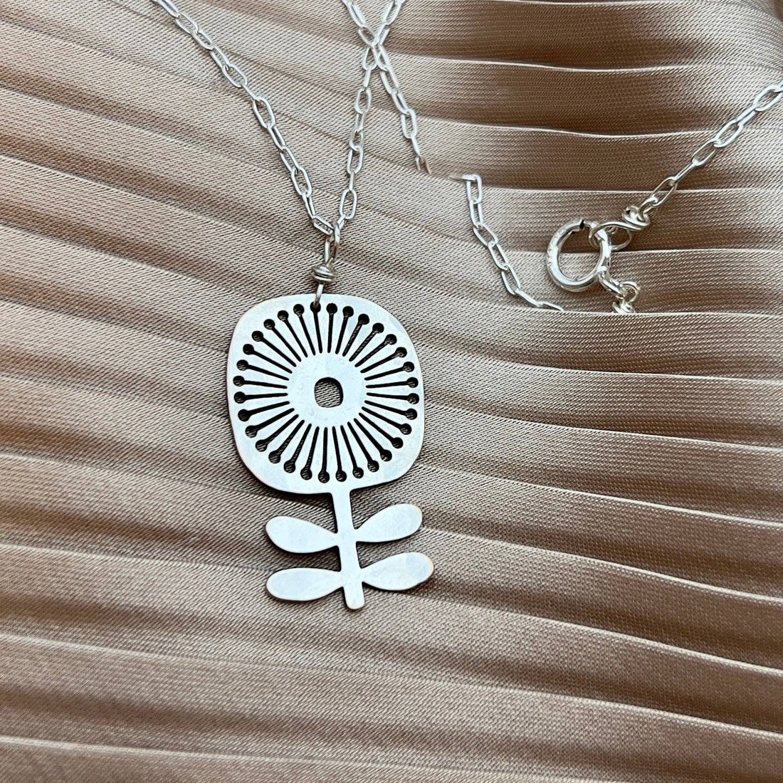 Verdure Silver Necklace