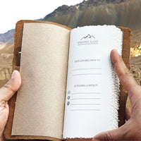 Hiking Leather Log