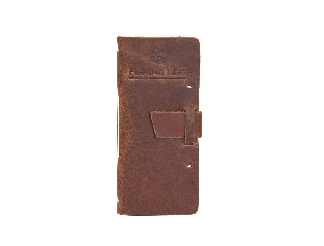 Fishing Leather Logbook