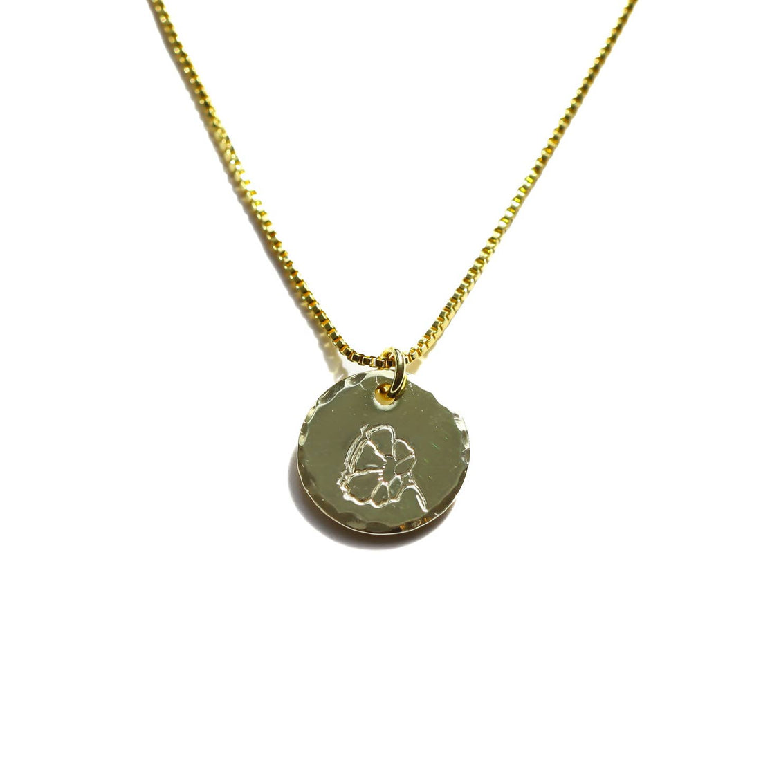 September Morning Glory Birth Flower Necklace