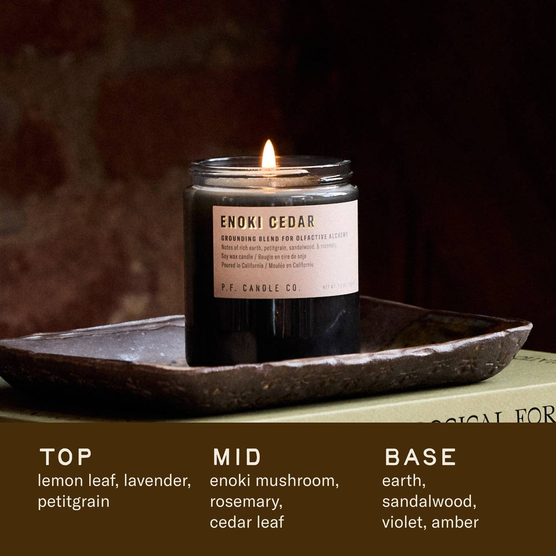Enoki Cedar Candle