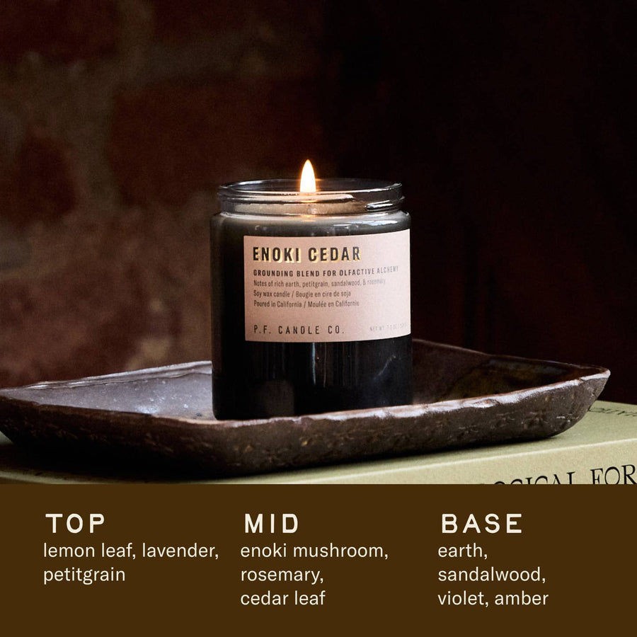 Enoki Cedar Candle