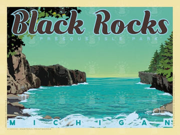 Black Rocks Print | 11x14