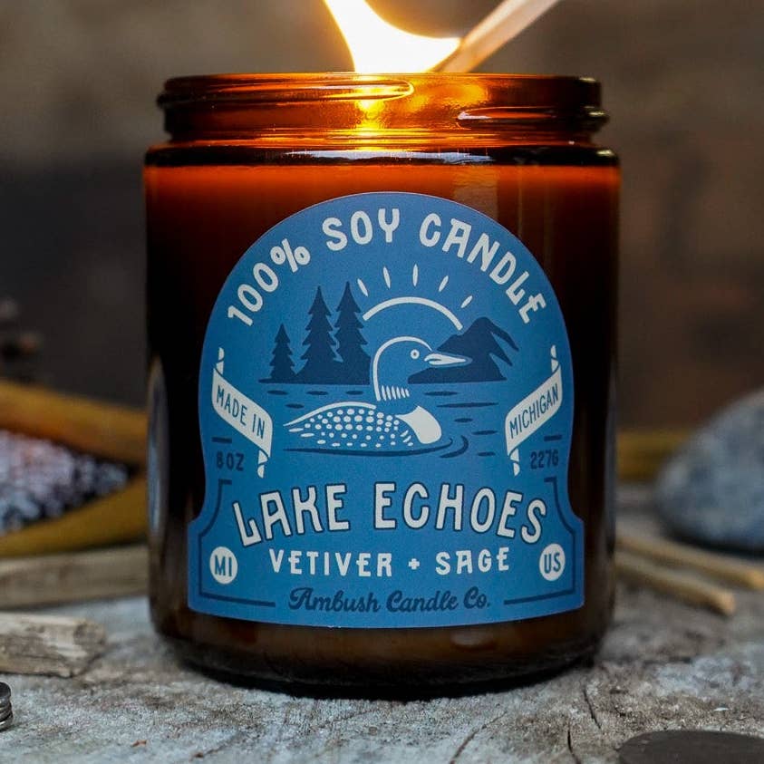 Lake Echoes Candle