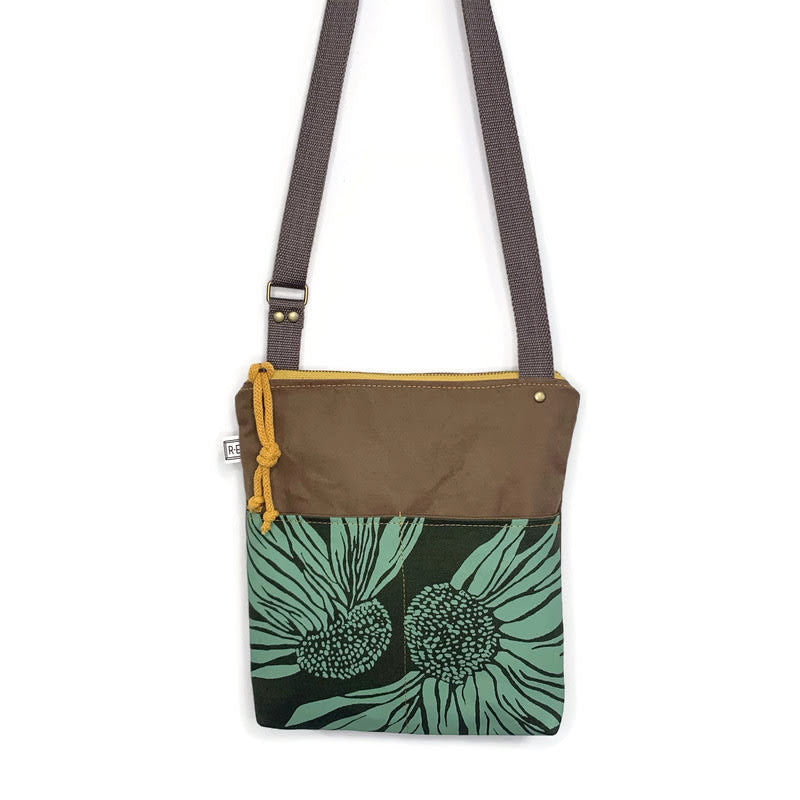 Crossbody Bag Coneflower | Moss