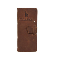 Wine Leather Logbook