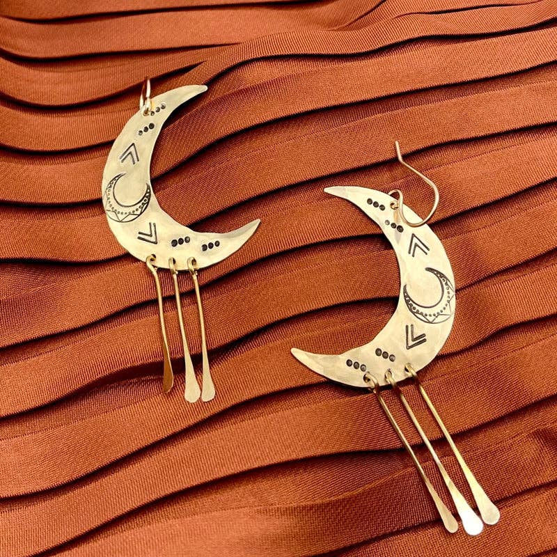 Hunter Earrings | Gold