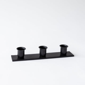 Three Candle Taper Holder