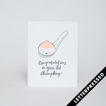 Lil Dumpling Card