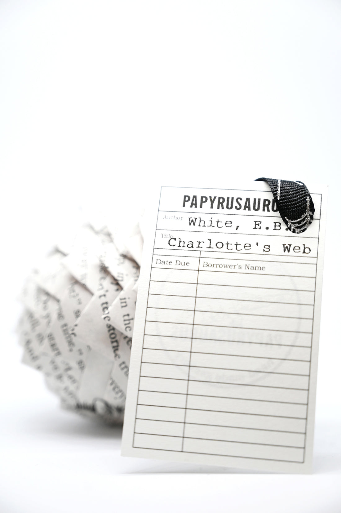 Charlotte’s Web Book Page Ornament