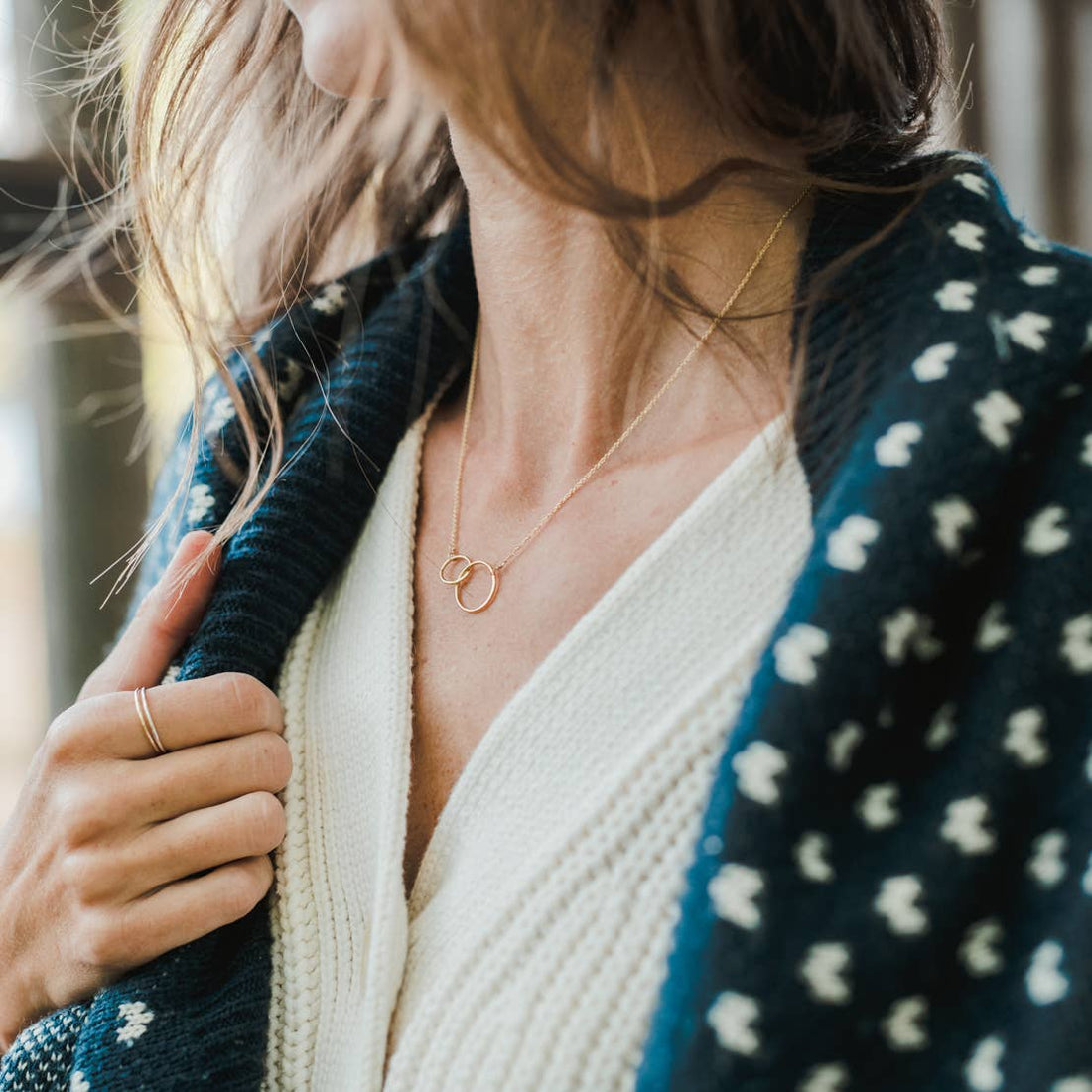 Mother Necklace | Silver