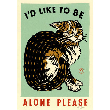 Alone Please Print