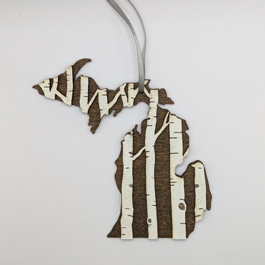 Birch | Michigan Wood Ornament