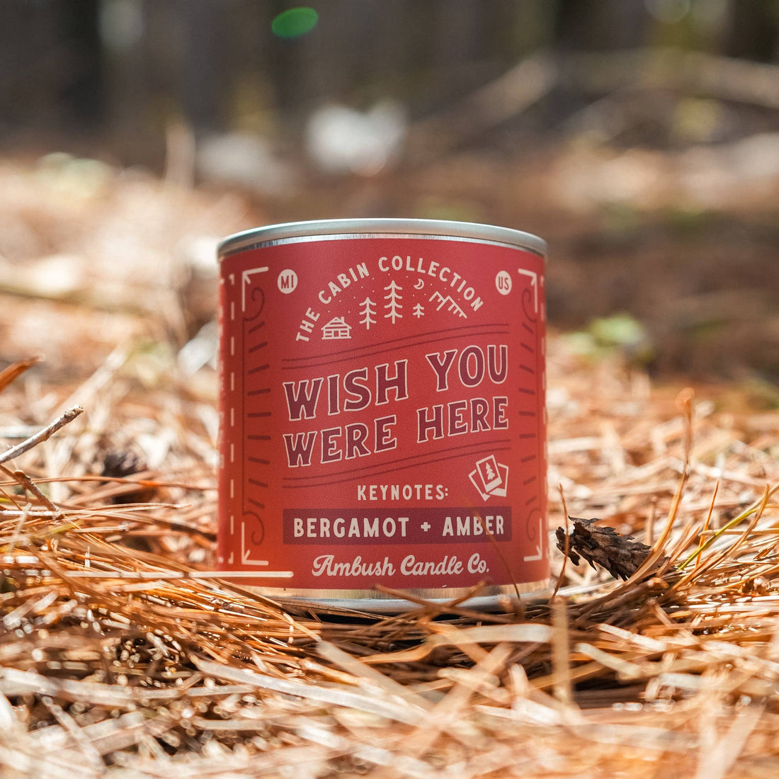 Wish You Were Here Candle