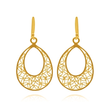 Onesa Filigree Earrings | Gold