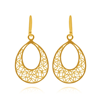 Onesa Filigree Earrings | Gold