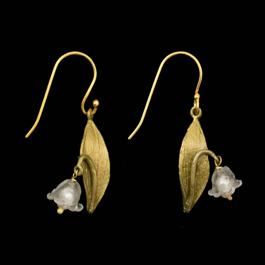 Lily of the Valley Single Flower Earrings