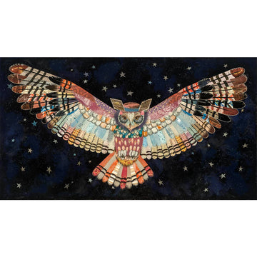 The Protector II Owl at Night  | Archival Print