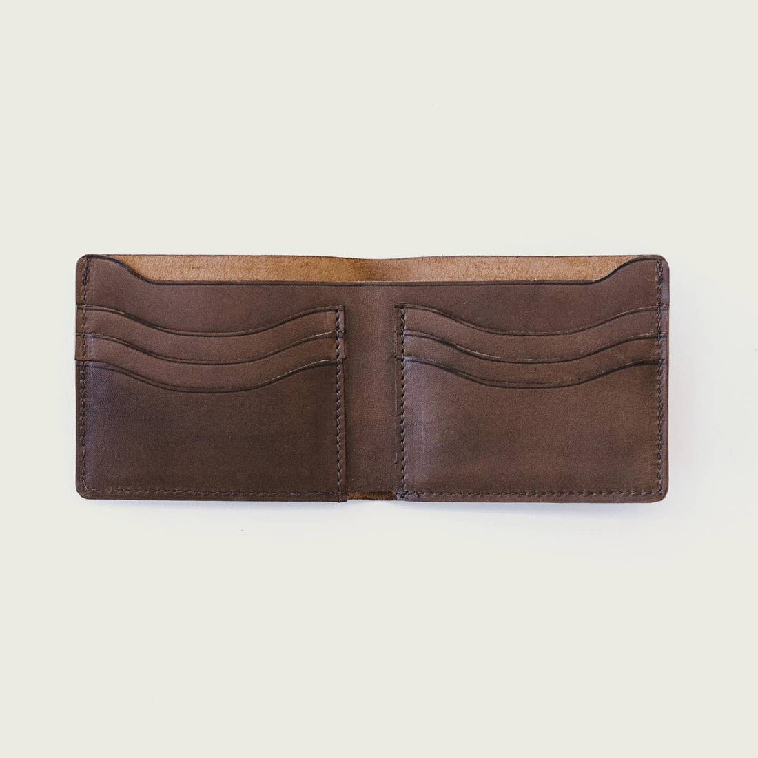Leather Bifold Wallet | Chocolate