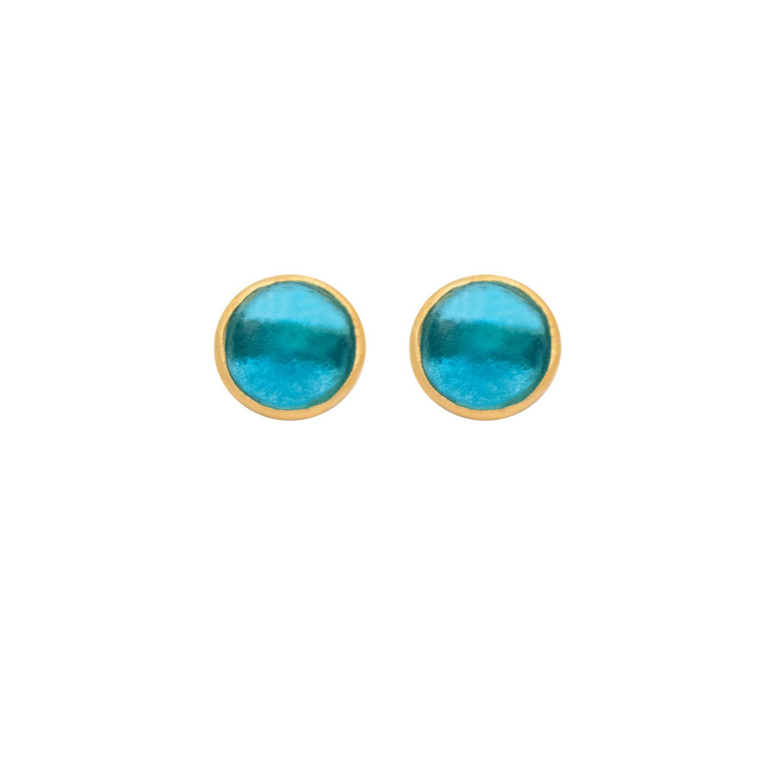 Bubble Post Earrings | Turquoise