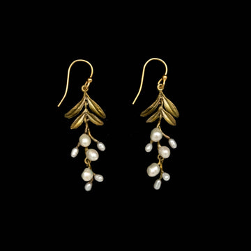 Garden Vine Drop Earrings