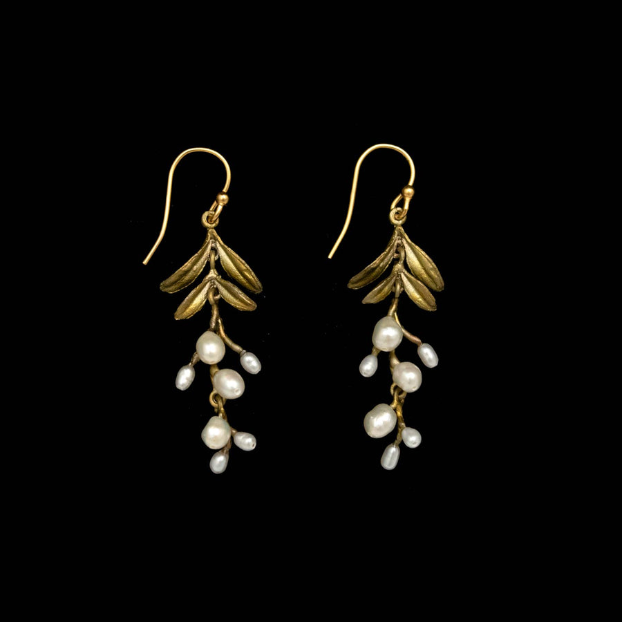 Garden Vine Drop Earrings