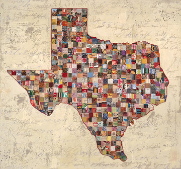 My Texas Map | Archival Print
