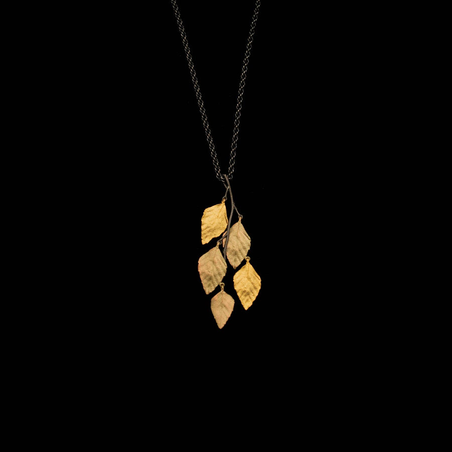 Autumn Birch Long Necklace