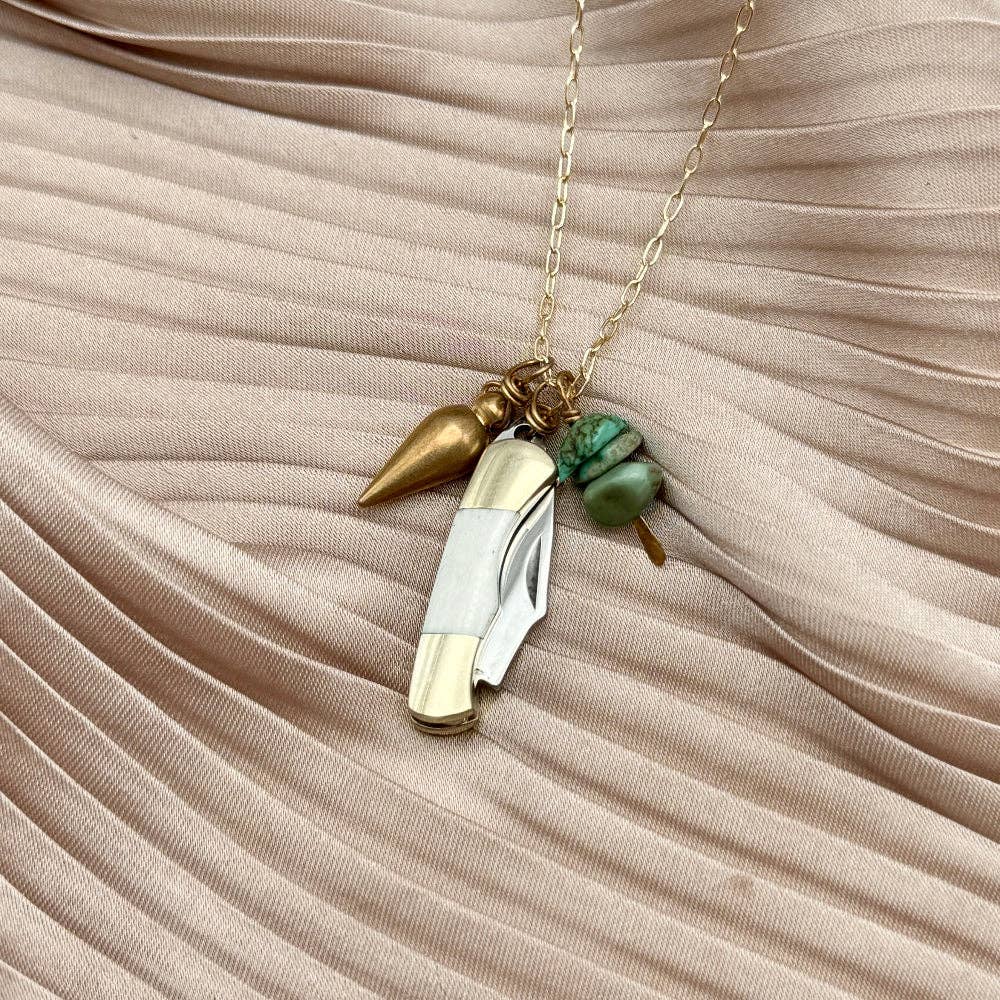 Mini Billie Necklace | Gold