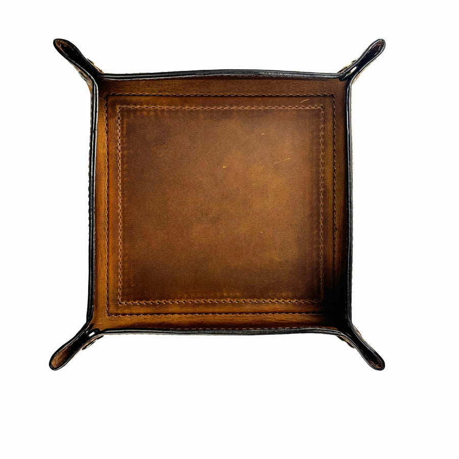 Leather Catchall Tray