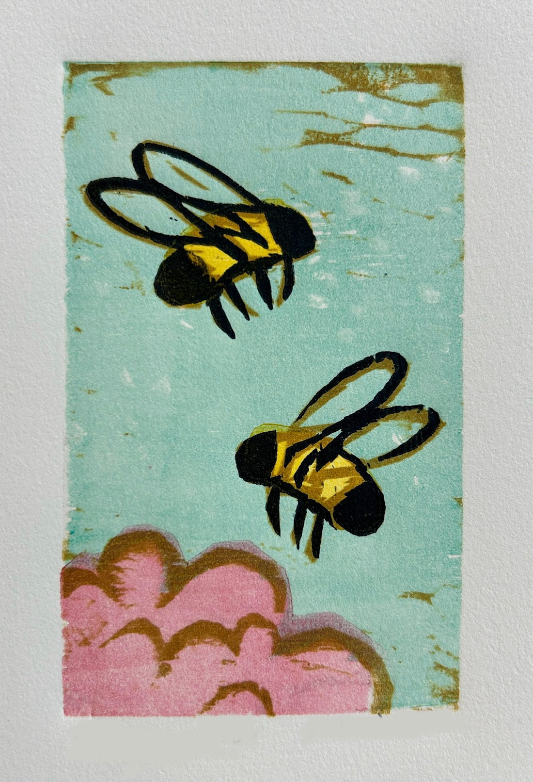 2B no. 2 8x10 | Woodblock Print