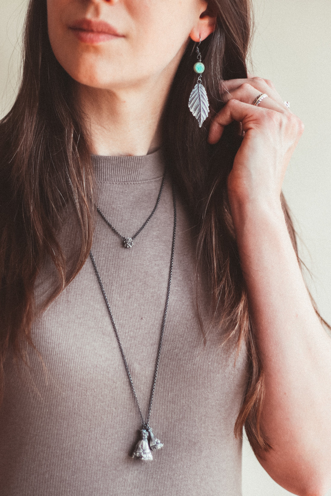 Simple Succulent Necklace