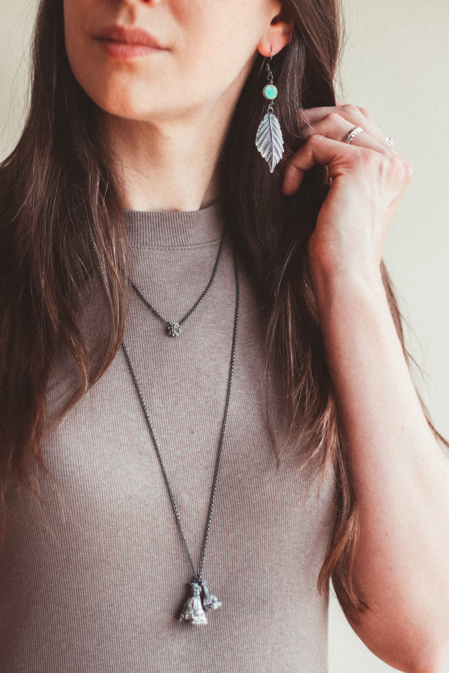 Simple Succulent Necklace
