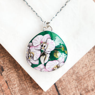 Orchid Necklace no.1