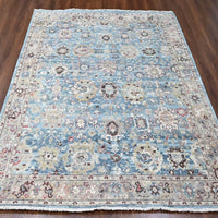7'8"x9'8" | Blue Tabriz | Wool | 210000031261