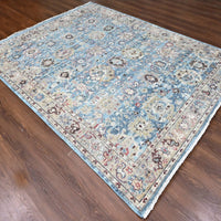 7'8"x9'8" | Blue Tabriz | Wool | 210000031261