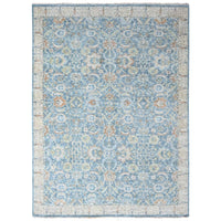 9'0" x 12'0" | Blue Distressed Persian | Wool | 210000028929