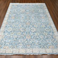 9'0" x 12'0" | Blue Distressed Persian | Wool | 210000028929