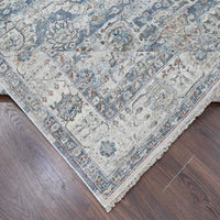 8' x 10'1" | Gray Erased | Wool | 210000032100