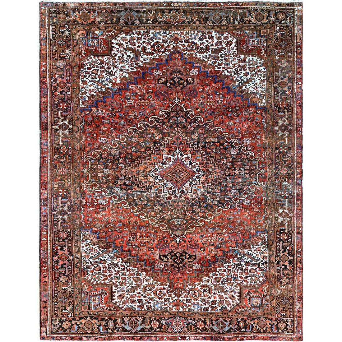 9'8" x 12'4" | Red Persian | Wool | 210000028931