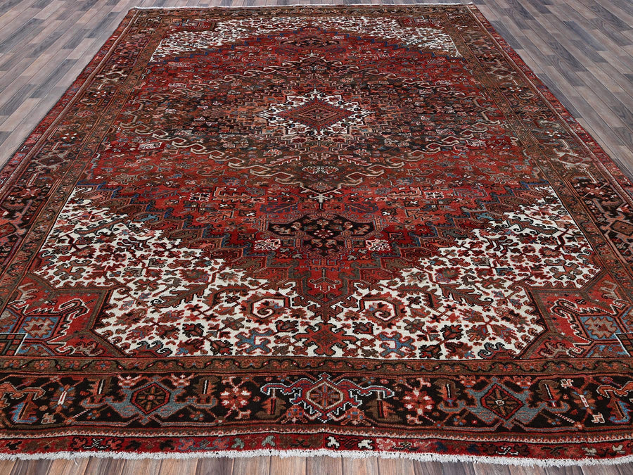 9'8" x 12'4" | Red Persian | Wool | 210000028931