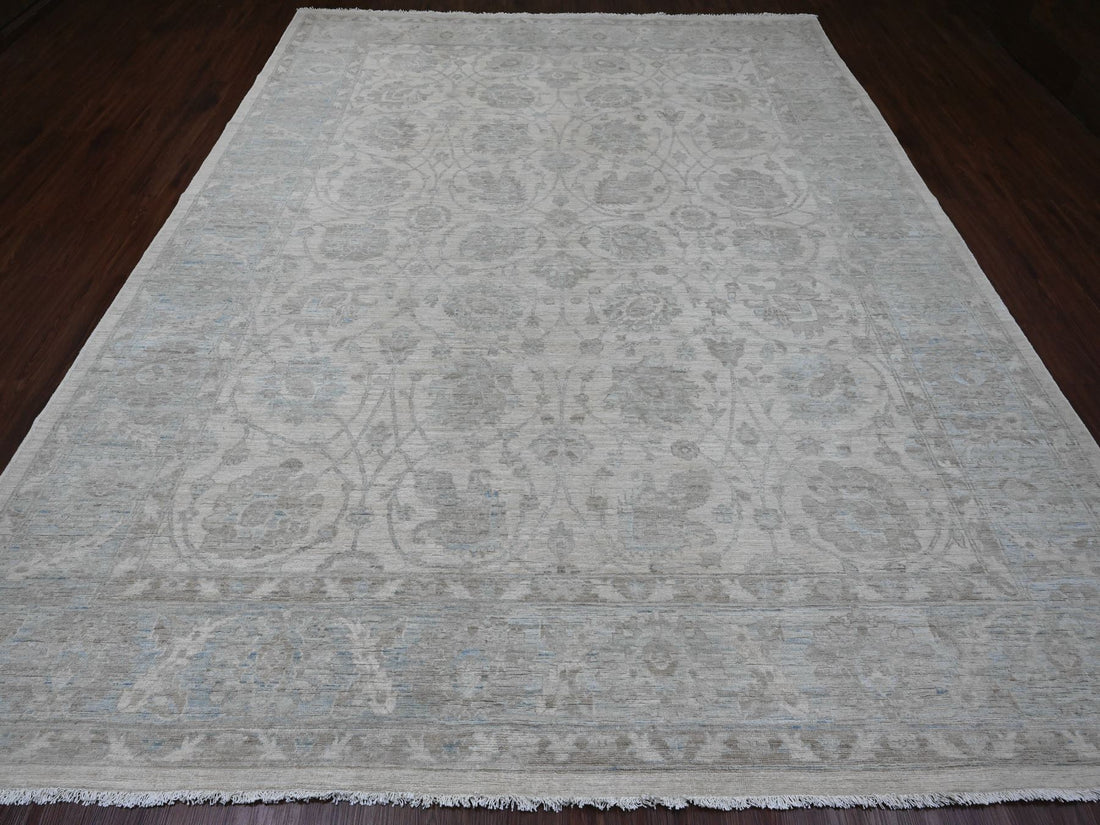 9'2" x 11'10" | White Peshawar | Wool | 210000032108