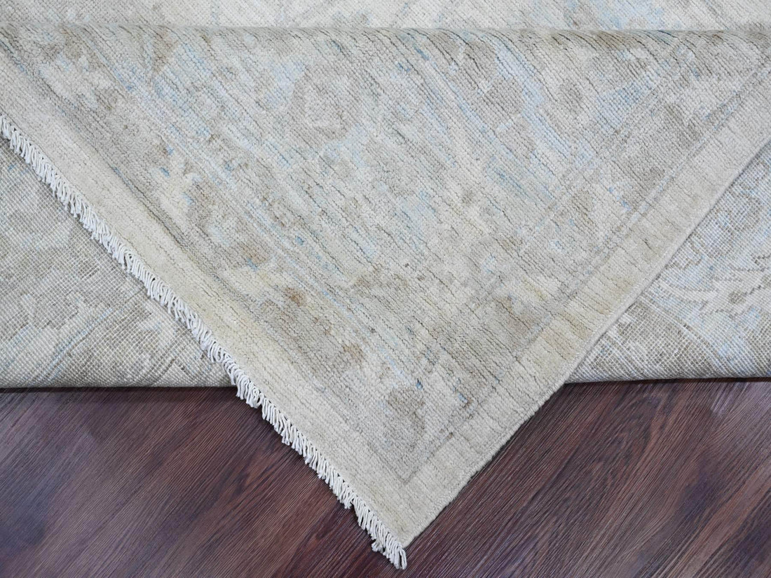 9'2" x 11'10" | White Peshawar | Wool | 210000032108