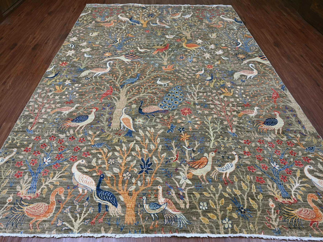9'0" x 12'0" | Birds of Paradise | Wool | 210000028925