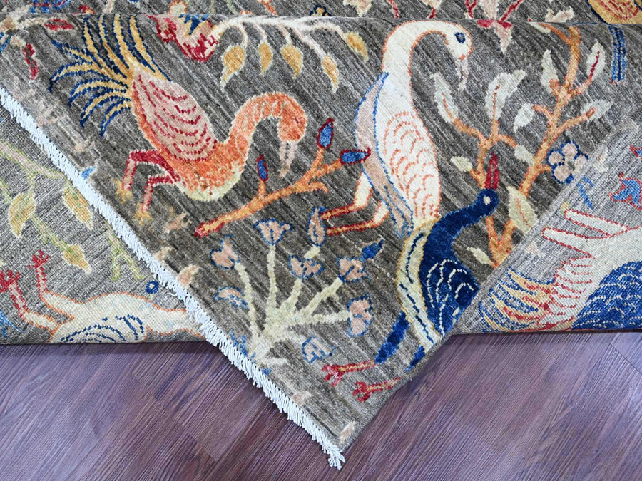 9'0" x 12'0" | Birds of Paradise | Wool | 210000028925