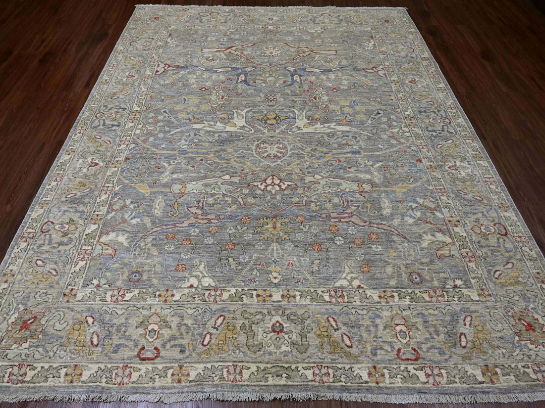 8'0" x 9'7" | Grey Peshawar | Wool | 210000028903