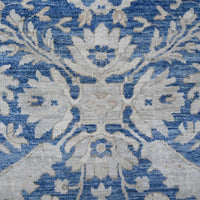 8'9"x11'7" | Blue Peshawar | Wool | 210000031294